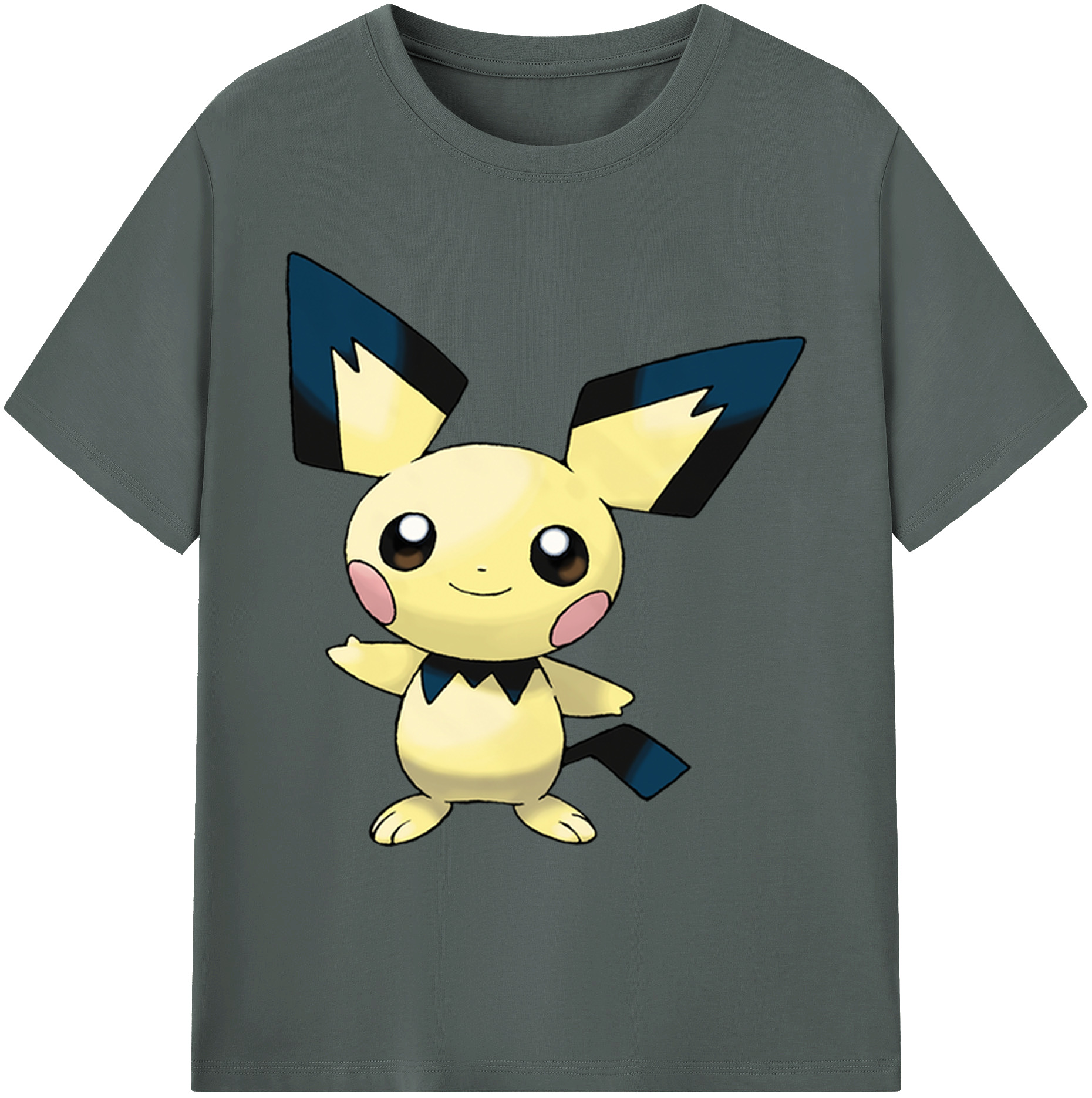 （画像用） ポケットモンスター Pokémon 綿100％ メンズ半袖Tシャツ｜肌触りやわらか＆通気性